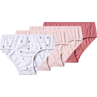 esmara dívčí kalhotky 4 kusy růžová/bílá – Zbozi.Blesk.cz