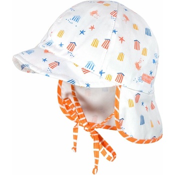 Maimo Baby-Cap With Visor Beach koral-gelb-strand