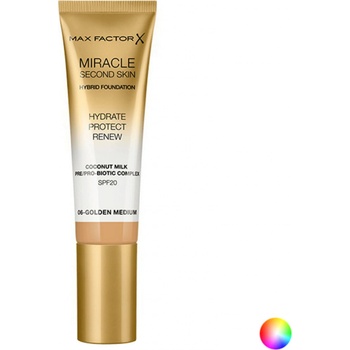 Max Factor Miracle Second Skin Hybrid Foundation make-up 02 Fair Light 30 ml