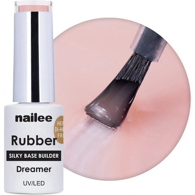 Nailee Rubber Silky Base Builder gél 5 g Dreamer TPO-FREE