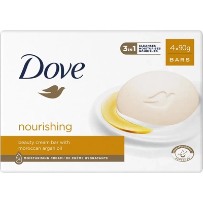 Dove Крем-сапун Dove Подхранващ 4x90g (8720181481079)