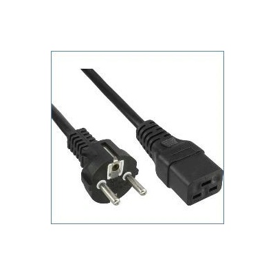 InLine 16658F Черен 2 м Захранващ щепсел тип F IEC C19 (16658F) (16658F)