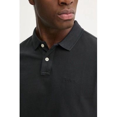 Pepe Jeans Памучна тениска с яка Pepe Jeans (PM542099)