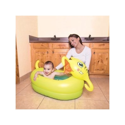 Bestway 51125 Nafukovací vanička Slon 102 cm zelená