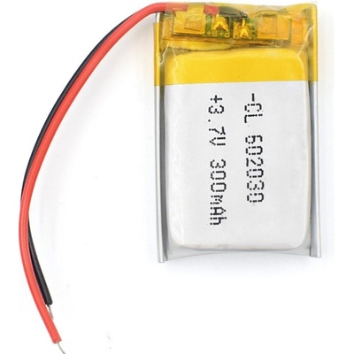 Li-Pol baterie 300mAh, 3.7V, 602030 – Zbozi.Blesk.cz