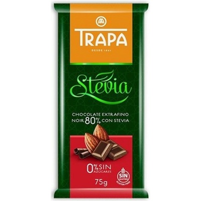 Trapa HOŘKÁ se stévií 80% 75 g