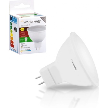 Whitenergy LED žárovka SMD2835 MR16 GU5.3 5W teplá bílá