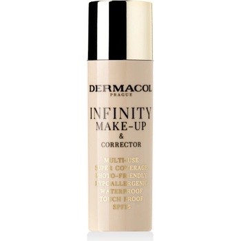 Dermacol Vysoko krycí make-up a korektor Infinity Multi-Use Super Coverage Waterproof Touch 04 Bronze 20 g