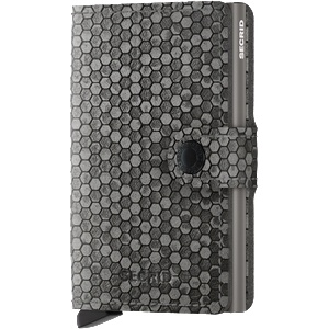Secrid Miniwallet Hexagon Grey