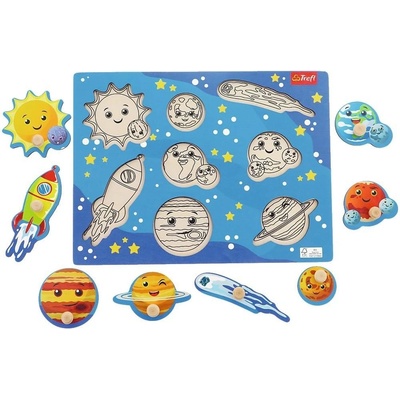 Trefl Puzzle vkládačka Vesmír 1/39 dílků
