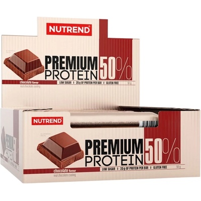 Nutrend Premium Protein Bar [16 x 50 грама] Шоколад