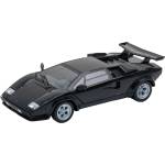Welly Метална количка Welly - Lamborghini Countach LP 5000 S, черна, 1: 24 (24112W)