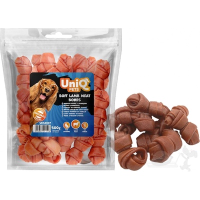 UNIQ PETS Jehněčí uzlíky 500 g měkké