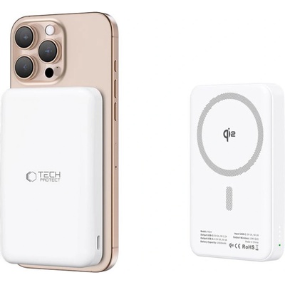 Tech-Protect PB24 Lifemag QI2 Magsafe 10000mAh white