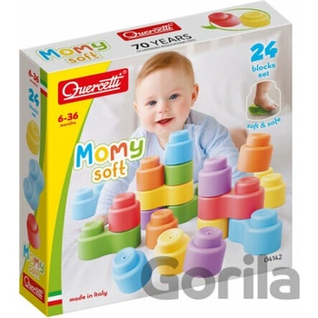 Quercetti 4142 Momy Soft 24 ks