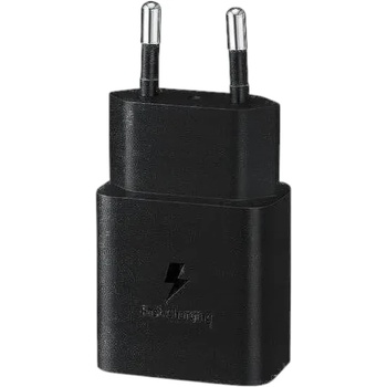 Samsung Оригинално зарядно Samsung USB-C 15W Черно (EP-T1510NBE)
