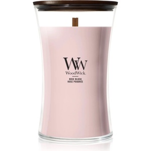 WoodWick Rose Blush ароматна свещ с дървен фитил 610 гр