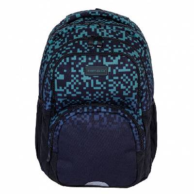 Ученическа раница head Зелени блокчета, ab200, 44 х 32 х 19 см (as502024117)