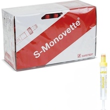 S-Monovette zkumavka 2,6 ml Na-fluorid +K2 Edta žlutá 50 ks