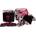 SUPER PRO Бинтове за Бокс Super Pro 450см Pink/Black/White