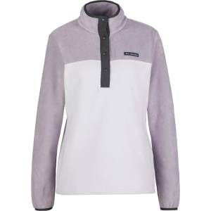 Columbia Дамски поларен пуловер Columbia Women's Benton Springs 1/2 Snap Pull Over II Fleece jumper - Lavender Pearl / Shale Purple / Shark (105-5261-1314)