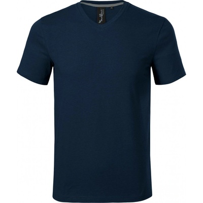 Malfini Premium tričko Action V-neck 700 námořní modrá
