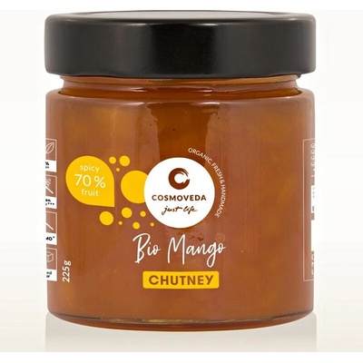 Cosmoveda Mango Chutney Mangové čatní Bio 225 g