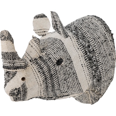 Bloomingville Стенна декорация Berte носорог (82056591)