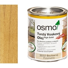 Osmo 3032 Tvrdý voskový olej Originál 0,75 l Bezfarebný hodvábny lesk