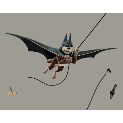 Zuty Рисуване по номера Ace on the Rope (DC League Of Super-Pets) (M10-050-040-606369)