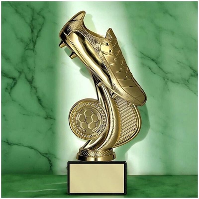 Futbalová kopačka Športová trofej na podstavci s vlastným textom 16,5 cm