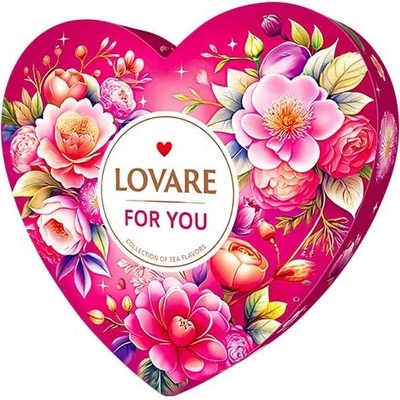 LOVARÉ For You 34 pyramid kolekce čajů 68 G