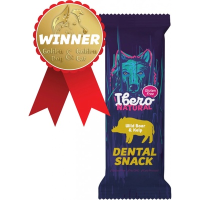 Ibero Dental Snacks Divočák Mořská řasa S/M 70 g – Zbozi.Blesk.cz