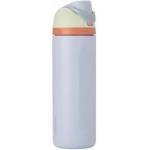 owala FreeSip Insulated Stainless Steel Drinking Bottle with Straw, 710ml - BPA Free, Ideal for Sports, Fitness, Outdoor and Travel, Beach House - C08178
