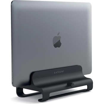 Satechi Universal Vertical Aluminium Laptop Stand - вертикална алуминиева поставка за MacBook и лаптопи (черен-мат)