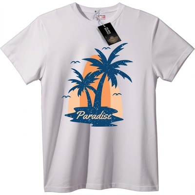 NOONEBRAND Тениска Палмов Рай - 4XL, Black