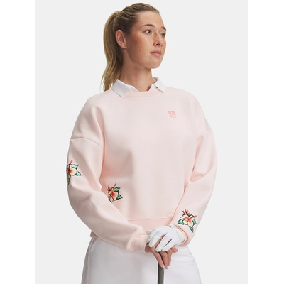 Under Armour Дамски суитшърт Under Armour UA Icon Golf Trip Crew Under Armour | Rozov | ЖЕНИ | XS