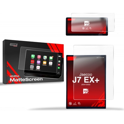 GRIZZ Protector, Ochranná fólie na display 2v1 Matte, Jaecoo J7, 2023- , Display EX+14,8"