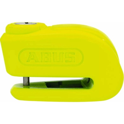 ABUS zámek na kotoučovou brzdu s alarmem Trigger Alpha, průměr čepu 10 mm, žlutý