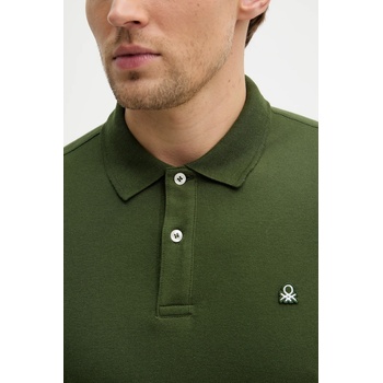 United Colors of Benetton Тениска с яка United Colors of Benetton (3WG9U301Z)