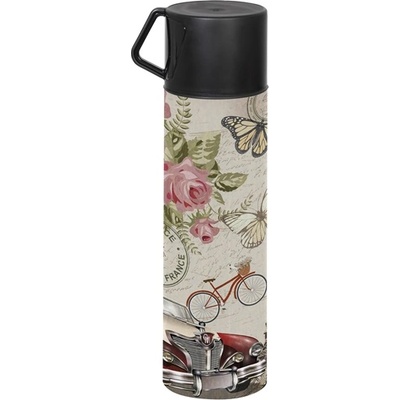 SOLMAZER IRIS Paris вакуумна бутилка с чаша 410ml 161712-001 (161712-001)