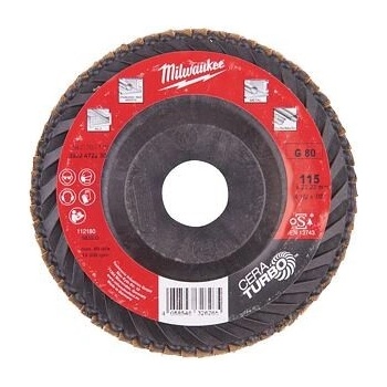 Milwaukee Lamelový keramický kotouč 115 mm K80 4932472230