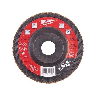 Milwaukee Lamelový keramický kotouč 115 mm K80 4932472230