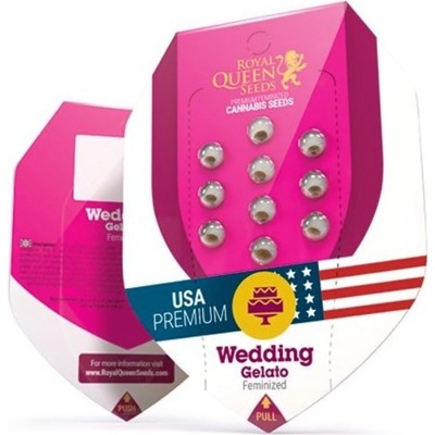Royal Queen Seeds Wedding Gelato semena neobsahují THC 3 ks