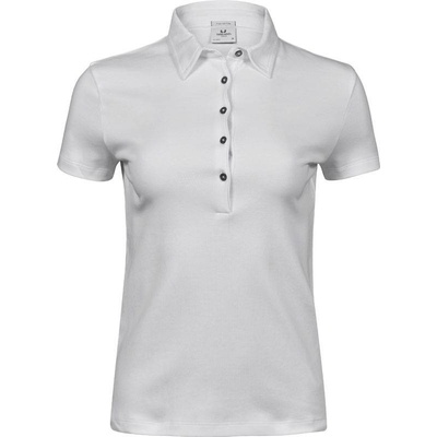 Tee Jays 1441 Dámske polo z pima bavlny biela