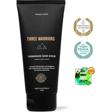 THREE WARRIORS Exfoliating Tasmanian Sand Scrub | Exfoliační tasmánský peeling 150 ml