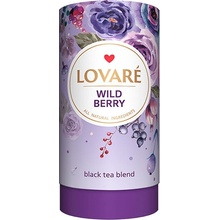 Lovaré WILD BERRY černý sypaný čaj s příchutí 80 g