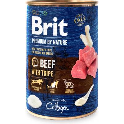 Brit Premium by Nature Говеждо с шкембе 400г