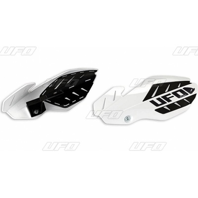 UFO kryty páček FLAME KAWASAKI KXF 250/450 13-17, barva bílá/černá (s upevněním) - nahrazený PM01652041 + PM01678
