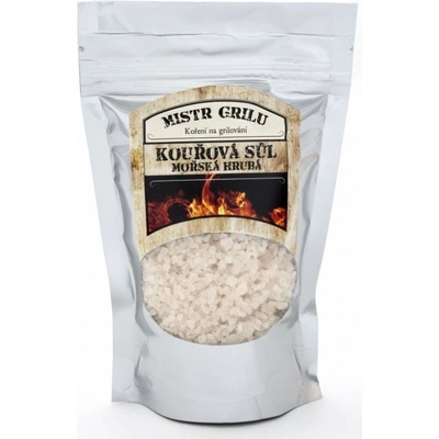 Mistr Grilu Morská dymová Soľ hrubá 250 g